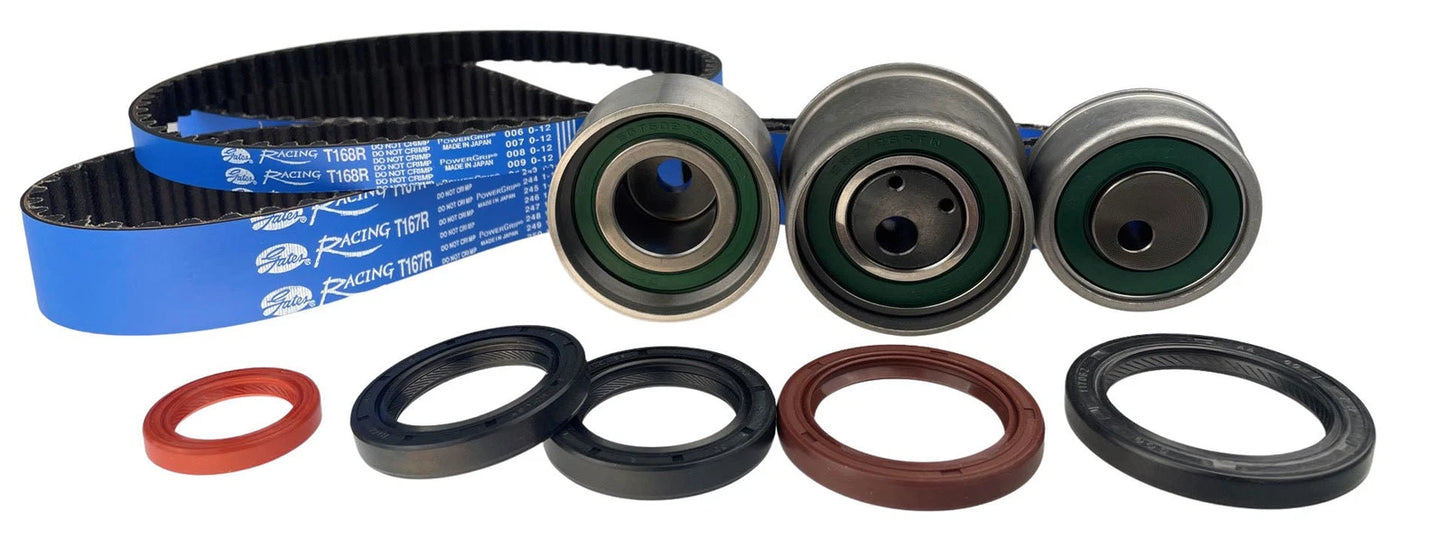 Racing Timing Belt Kit for Mitsubishi Lancer Evo II–IX (1992–2007)