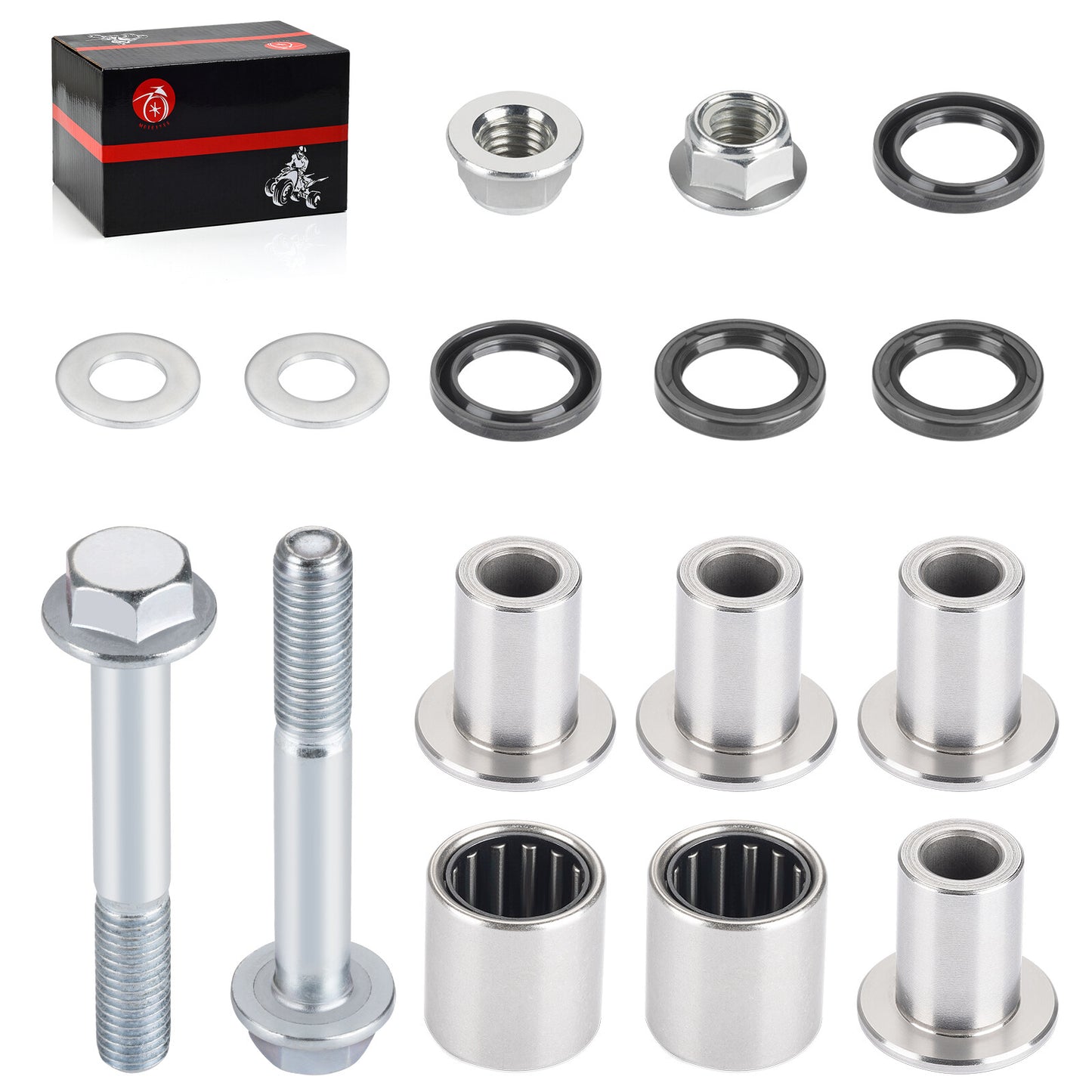 Front Upper A Arm Bushings Seal Kit for Kawasaki KFX400 (2003–2006)