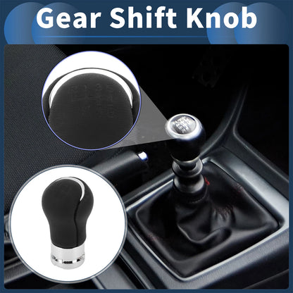 6 Speed Gear Shift Knob for Toyota Hilux Revo (2015–2020) Plastic Faux Leather