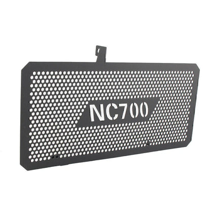 Black Front Radiator Engine Cooler Grill Cover for Honda NC700X NC700S (2012-2018)