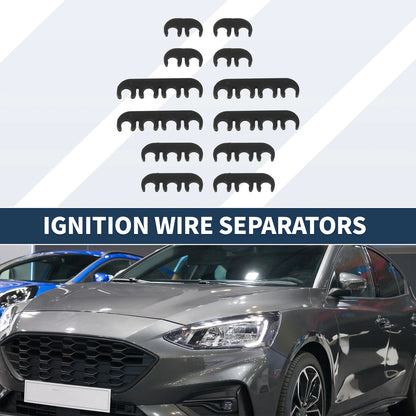 12pcs Spark Plug Wire Dividers for Ford Chevy (No Year Specified)
