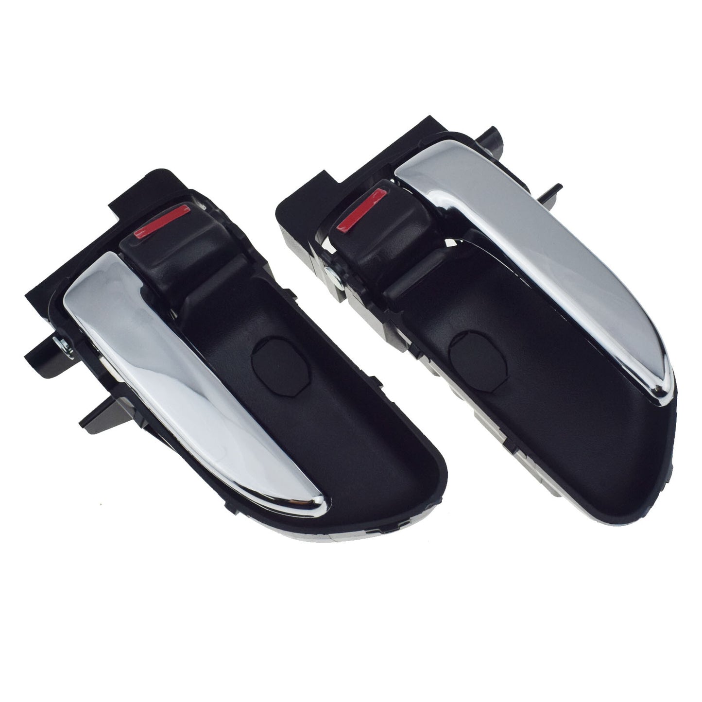 Set of 2 Chrome Interior Door Handles for Subaru Forester (2003–2008)