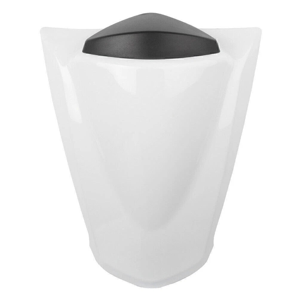 Silver Rear Pillion Passenger Cowl Seat Cover for Kawasaki Ninja ZX250R (2008–2012)