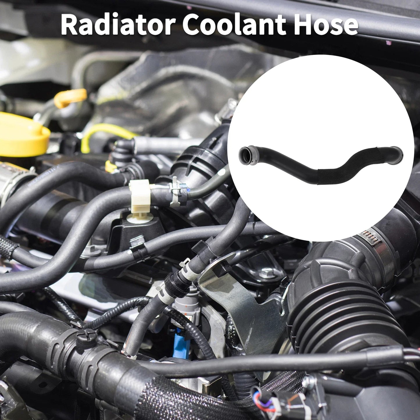 Radiator Coolant Hose for Mercedes-Benz C216 W221 S63 AMG CL63 (2008-2010)