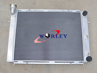 Aluminum Radiator + Fan for Holden Commodore VL RB30 ET (1986-1990)