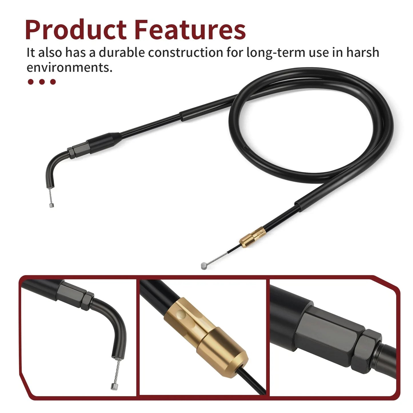 Choke Starter Cable for Yamaha Raptor 660R (2001–2005)