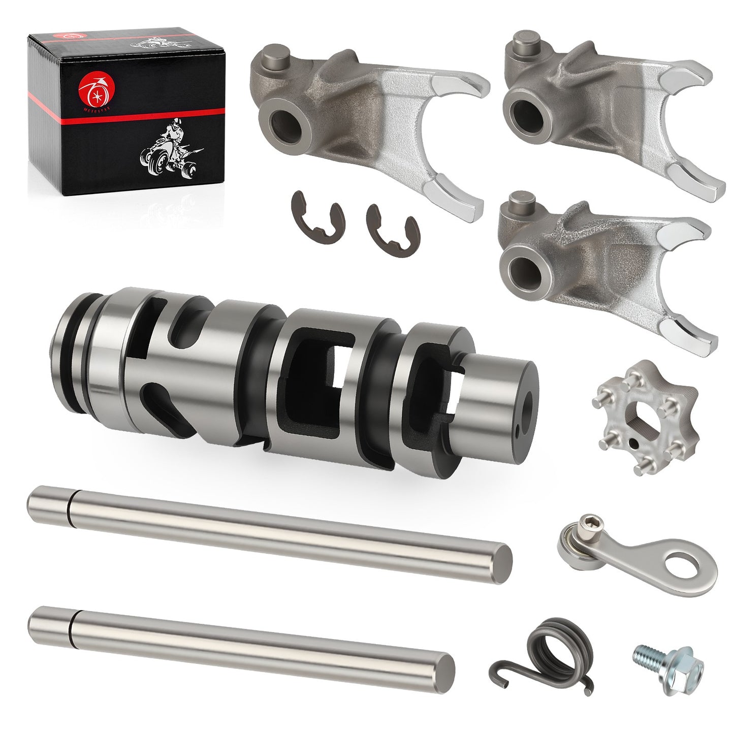 Transmission Shift Cam and Fork Guide Bar Kit for Yamaha Banshee 350 (1987–2006)
