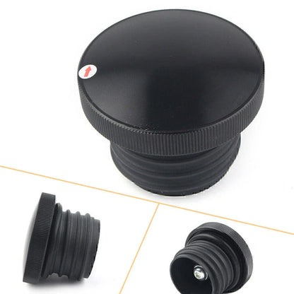 CNC Vented Gas Tank Cap for Harley Sportster, Road King, Dyna, Softail