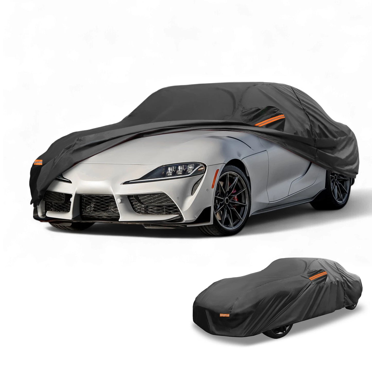 Waterproof Car Cover for Toyota Supra (190T-PU, Black)