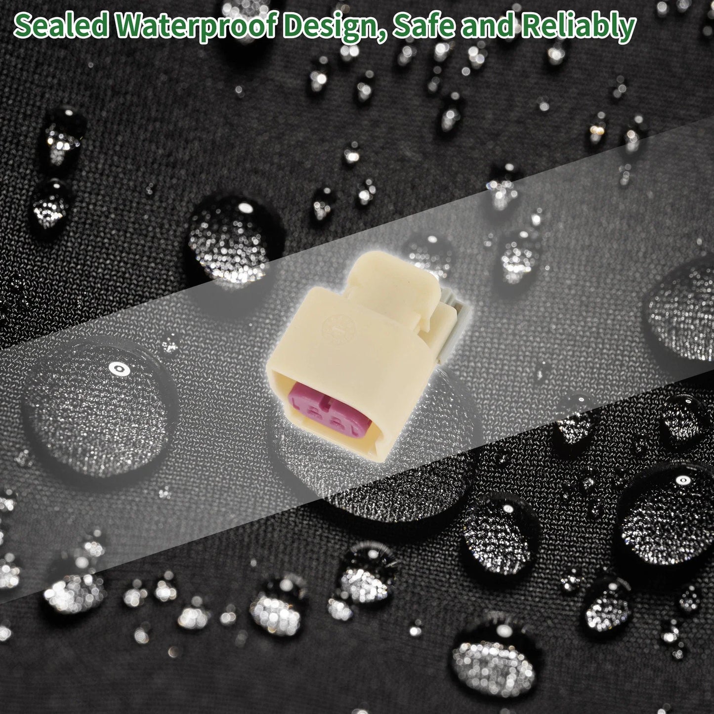2 x Pin Knock Detonation Sensor Connector Plug for Chevy