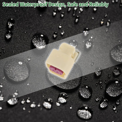 2 x Pin Knock Detonation Sensor Connector Plug for Chevy