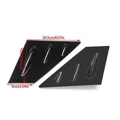 Louver Scoop Cover / Front Side Window for Subaru WRX STI (2015–2018)