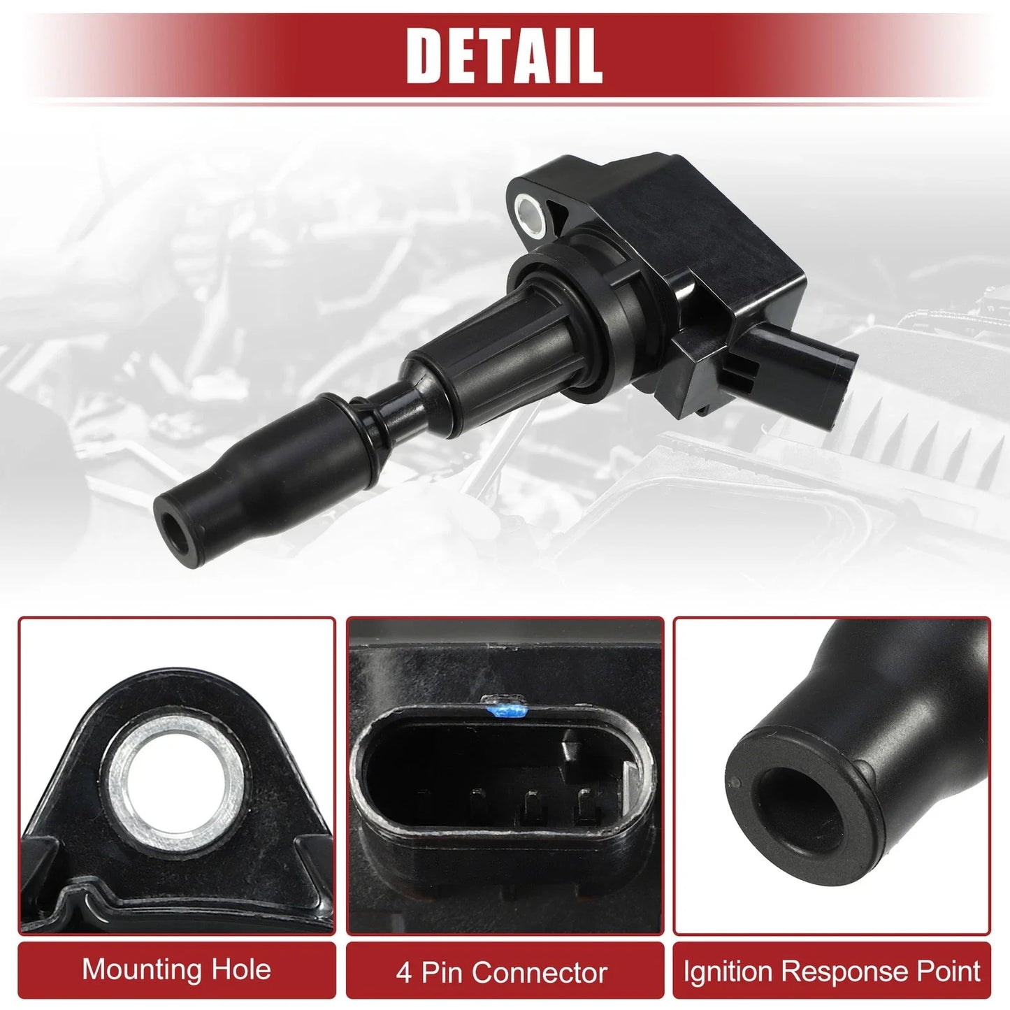 Ignition Coil Pack Assembly for Hyundai Santa Fe (2019-2020)
