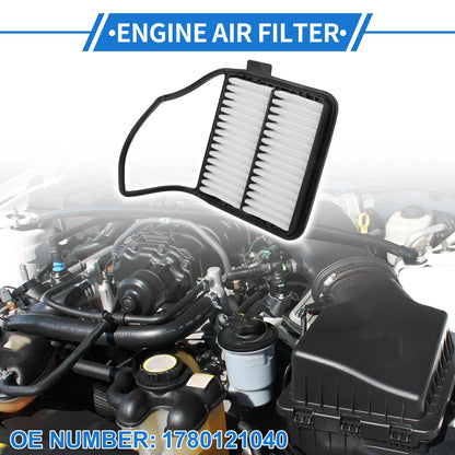 Car Engine Air Filter No. 17801-21040 for Toyota Prius 1.5L L4 (2004–2009)