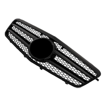 Shiny Black Front Grille for 2009-2010 Benz E-Class E63 E250 E550 E350 4DR