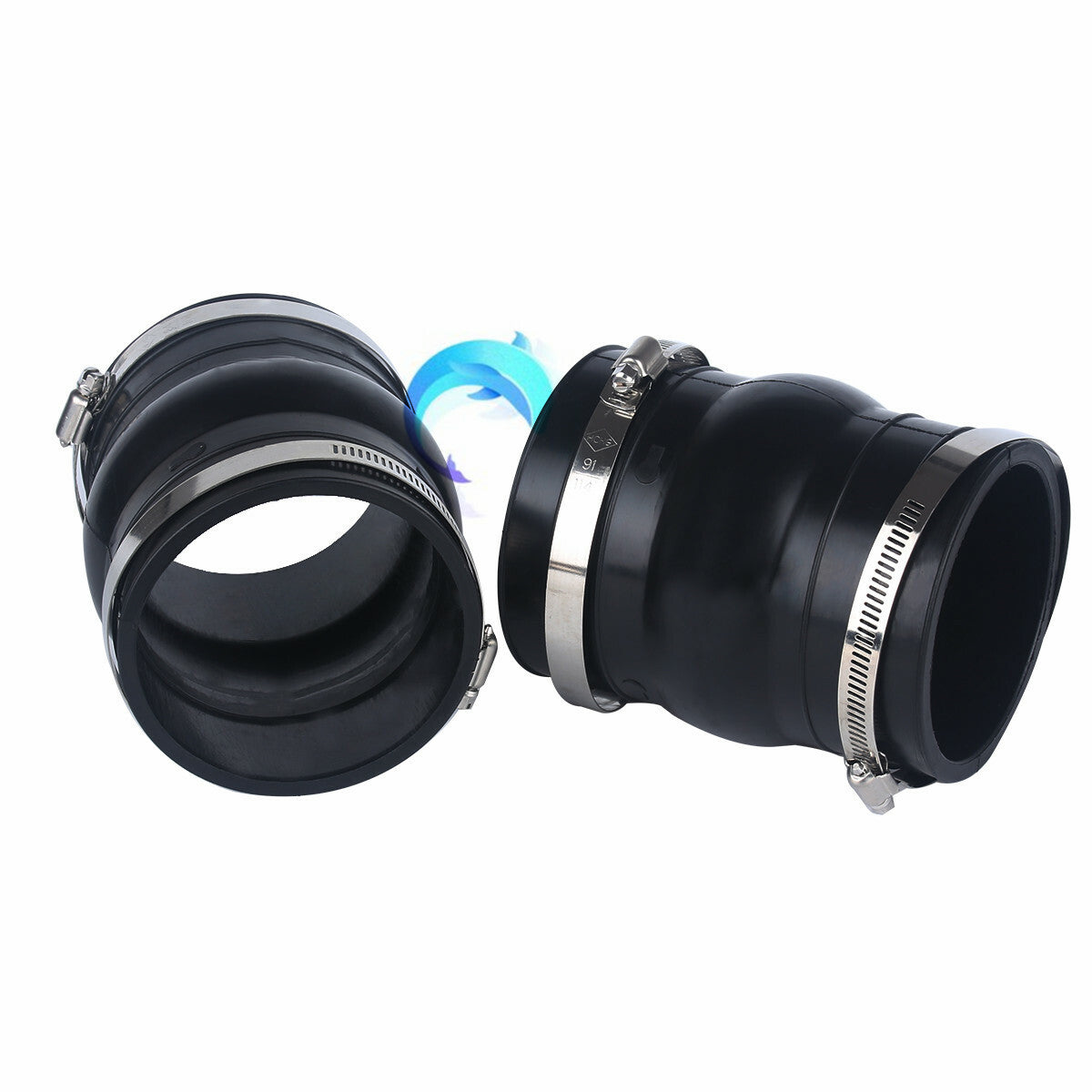 2X Exhaust Hose Bellows for Volvo Penta 4.3 5.0 5.7 305 350 (1990–2023)