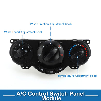 HVAC A/C Heater Climate Control Panel No. 96615408 for Chevrolet Optra (2004–2010)