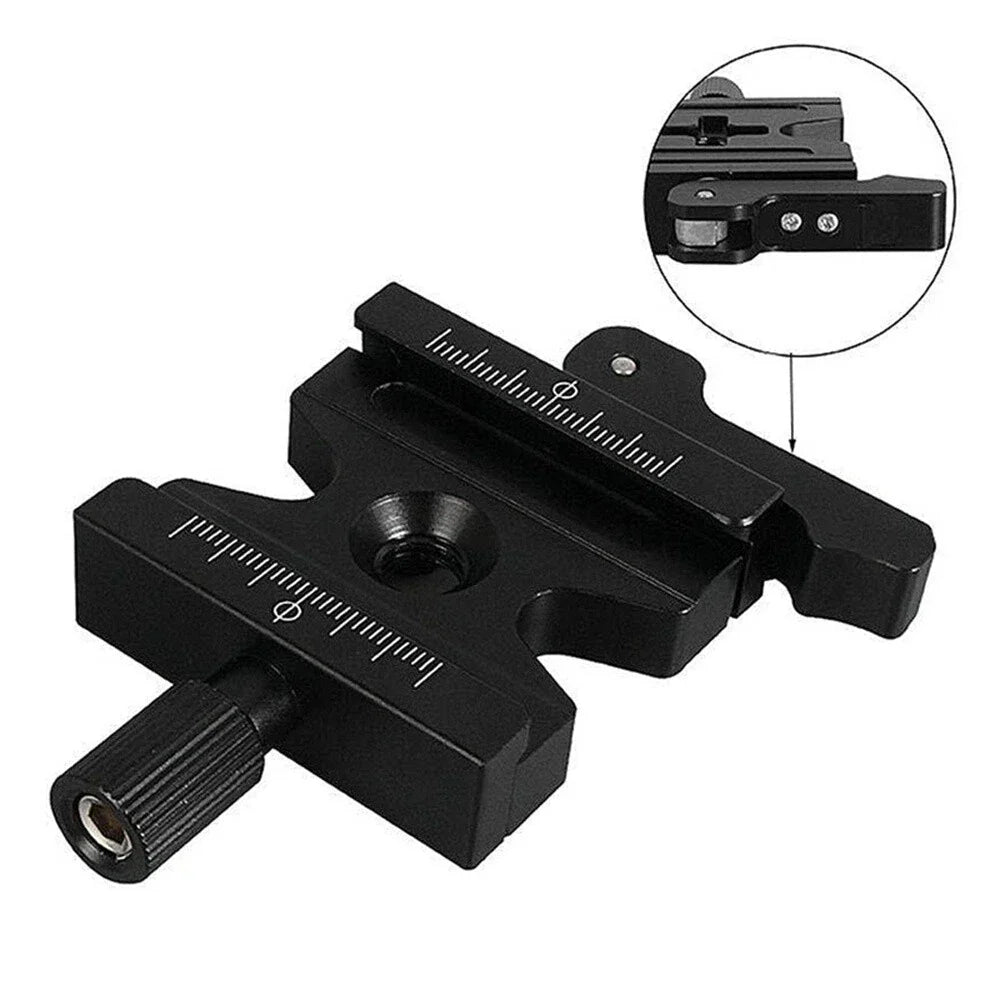 Camera Tripod Quick Release Clamp Plate for Arca Swiss (Fits Most Tripods)