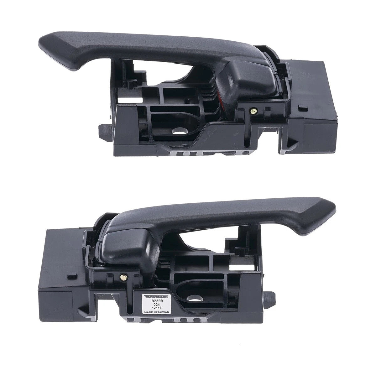 Set of 4 Inner Door Handles Black for Holden Rodeo RA (2003–2008)