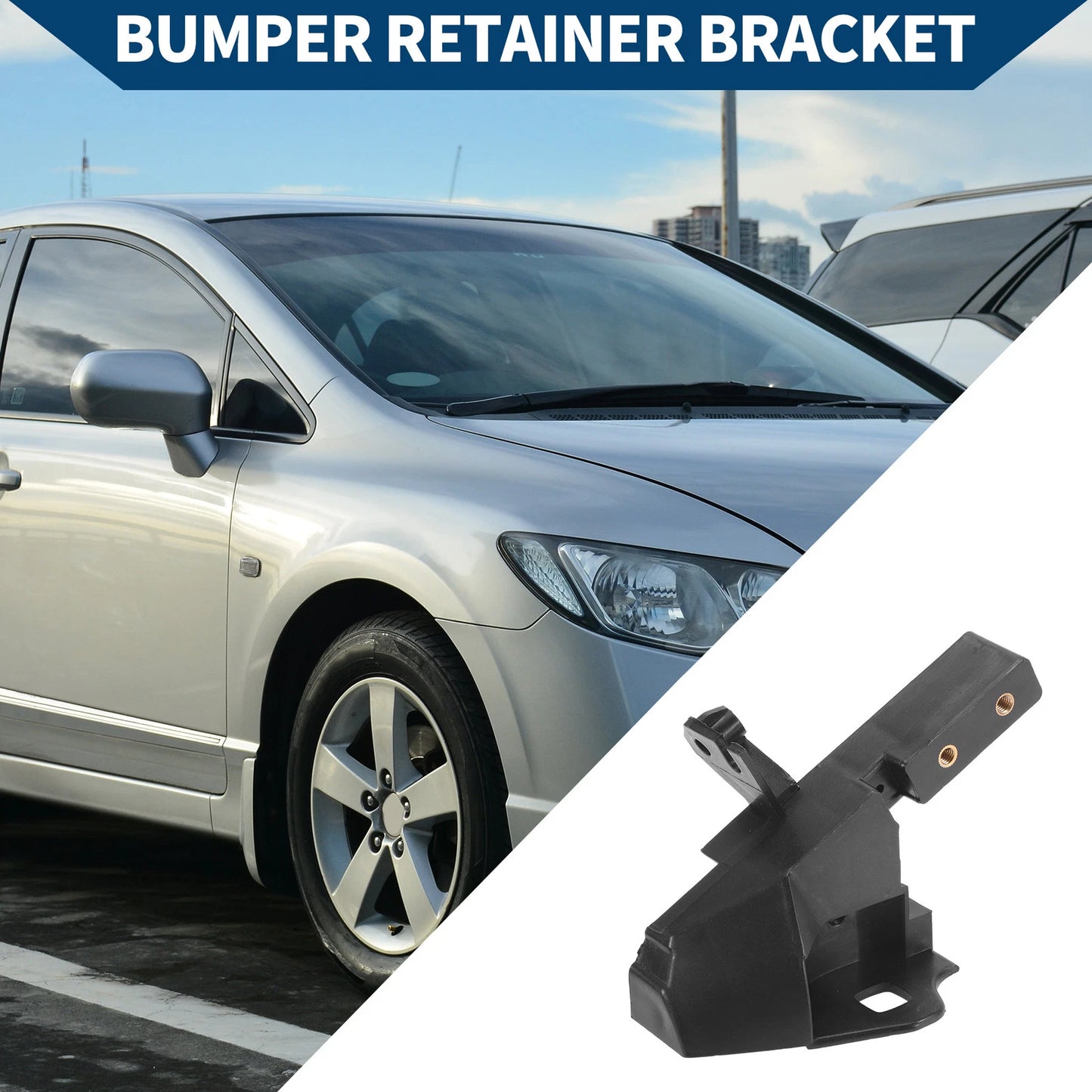 Front Left Bumper Retainer Bracket No.A2056203401 for Mercedes Benz C300 (2015–2021)