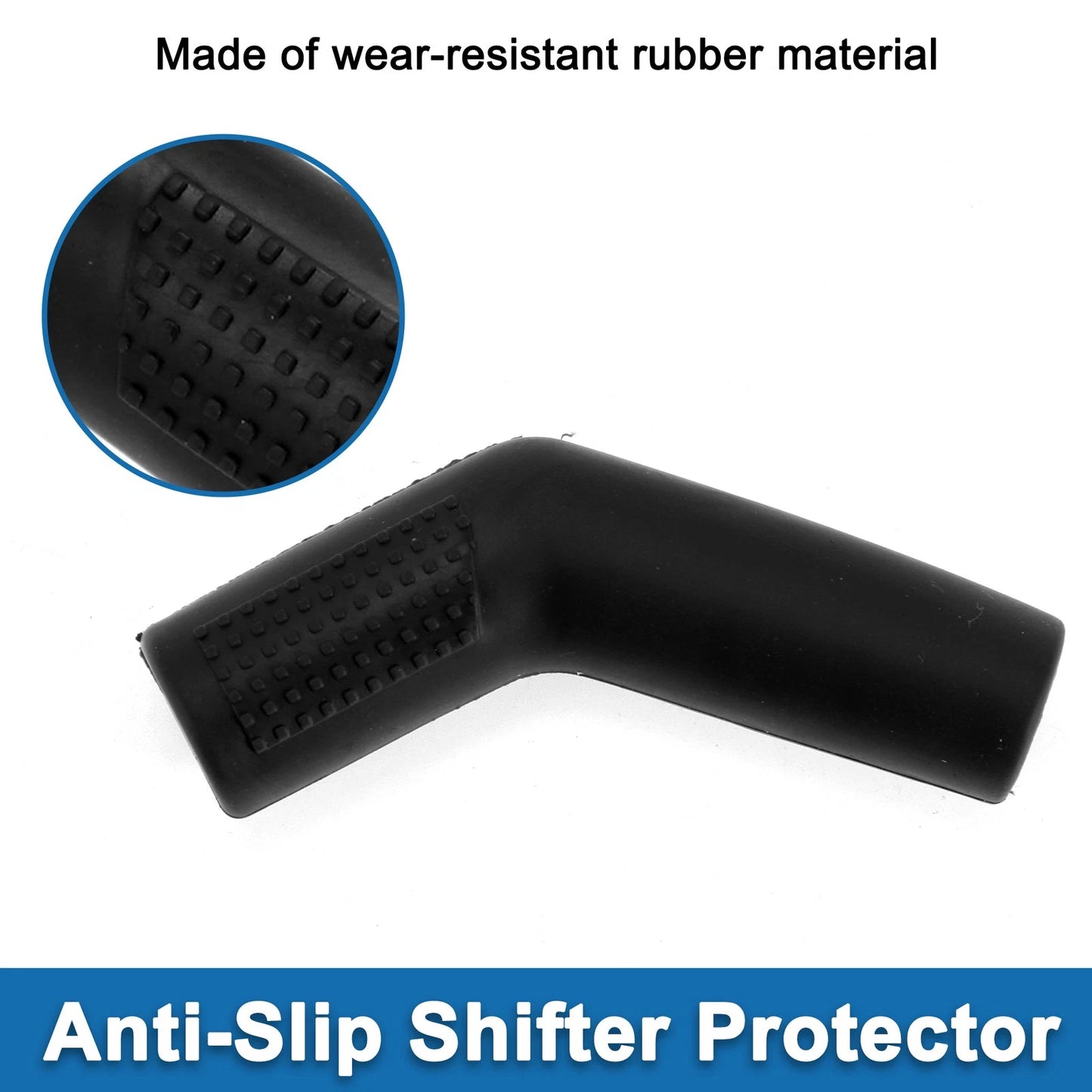 Shift Pedal Shells for Universal Vehicles (6x4.5x2cm) - Anti-Slip Pads