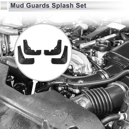 Set of 2 Mud Flaps Splash Guards for Mazda Axela (2014–2019)