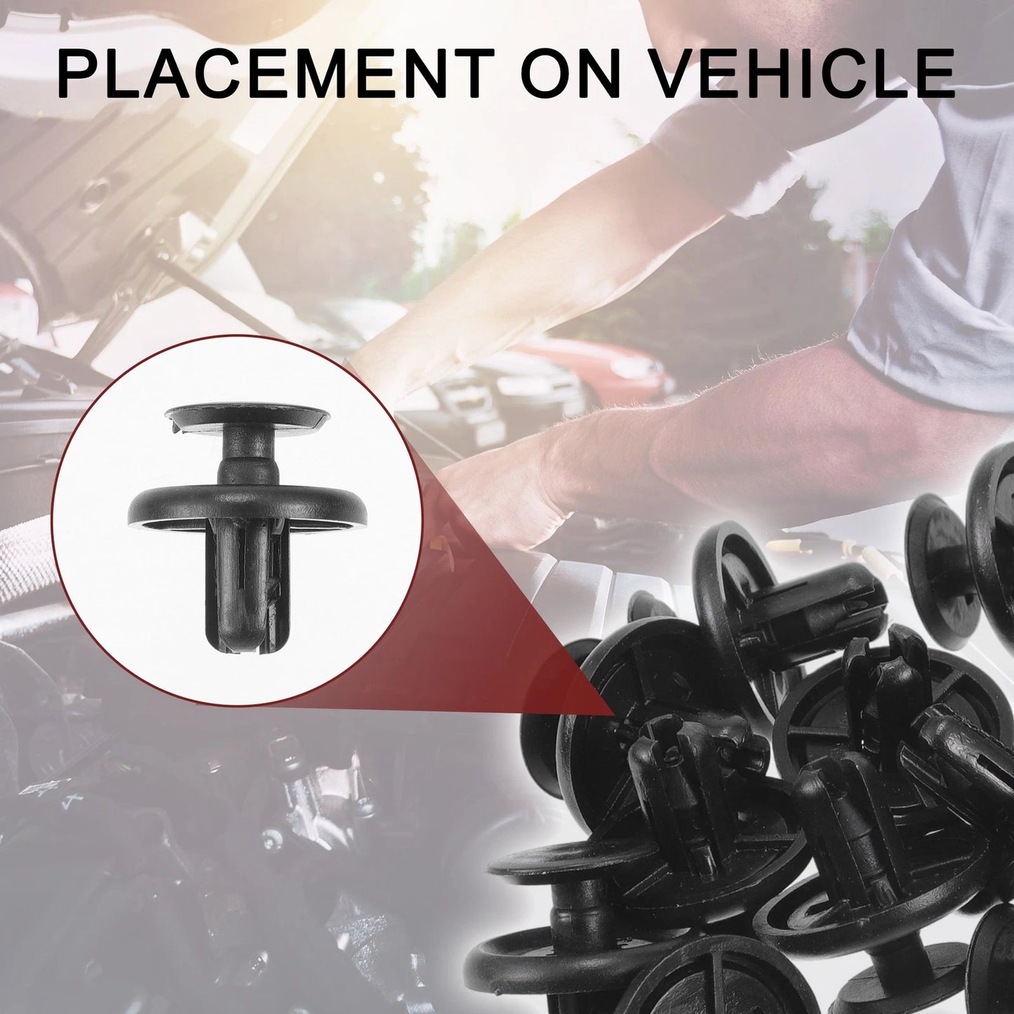 Set of 15 Front Fender Skirt Clips for Lexus CT200h (2011–2017) & ES300h (2013–2020)