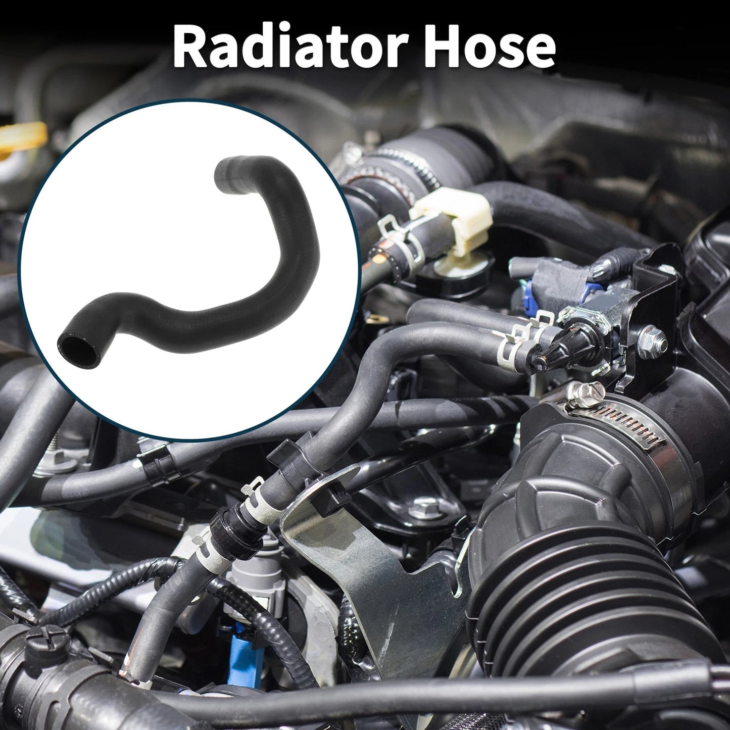 Radiator Hose for BMW Mini Countryman (2010–2016) No. 17129802098 Rubber