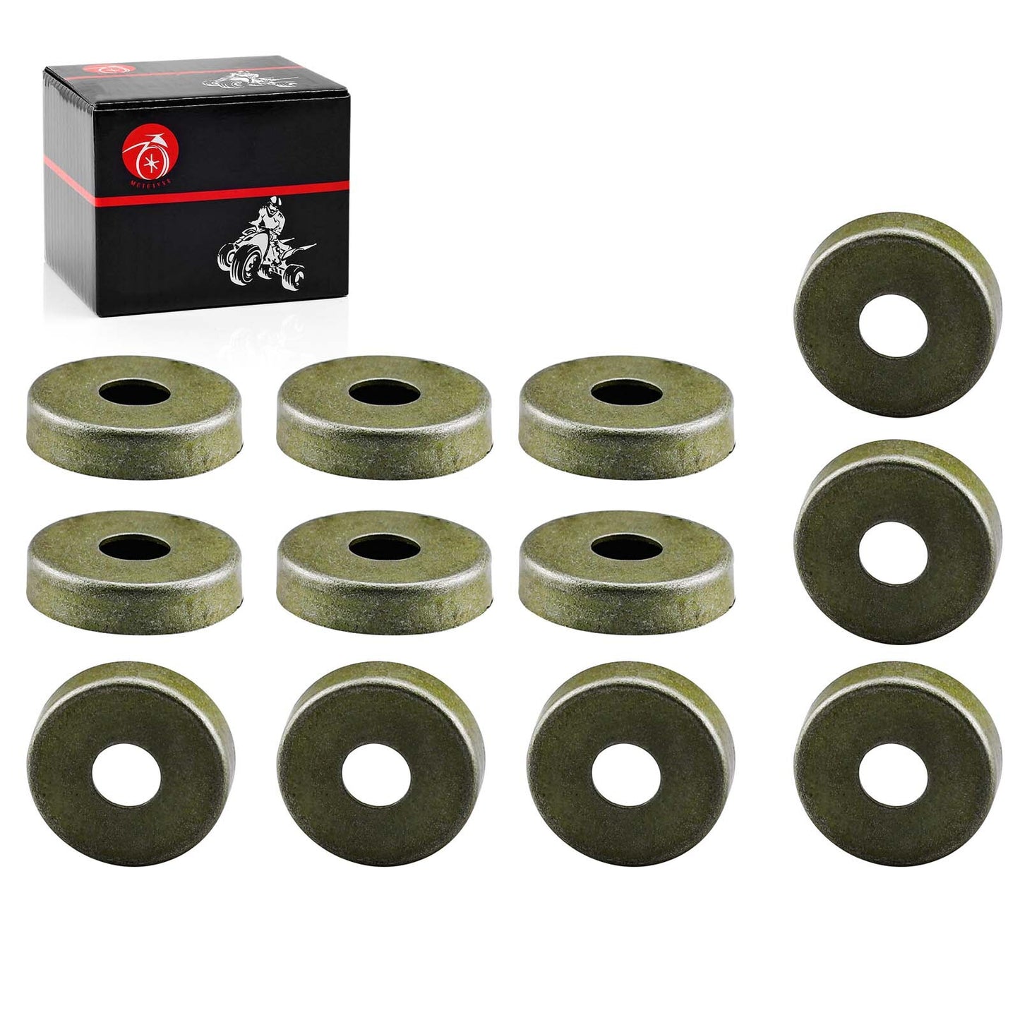 12pcs A Arm Dust Cover Seal Caps for Yamaha Banshee 350 (1987–2006)