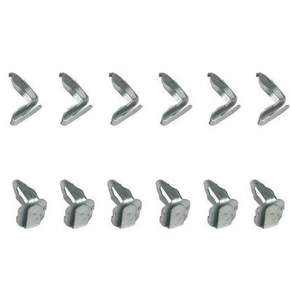 24Pcs Front Door Panel Frame Plugs & Door Panel Clips for Chevy Camaro