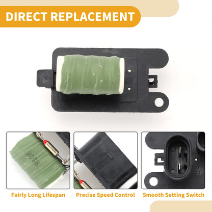 HVAC Blower Motor Resistor No. 5U0959493 for Volkswagen Golf G5 G6 (2002–2006)