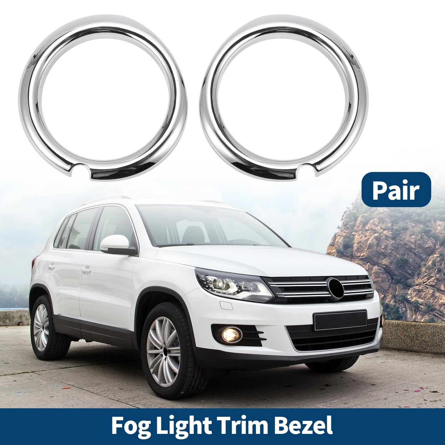1 Pair Front Left Headlight