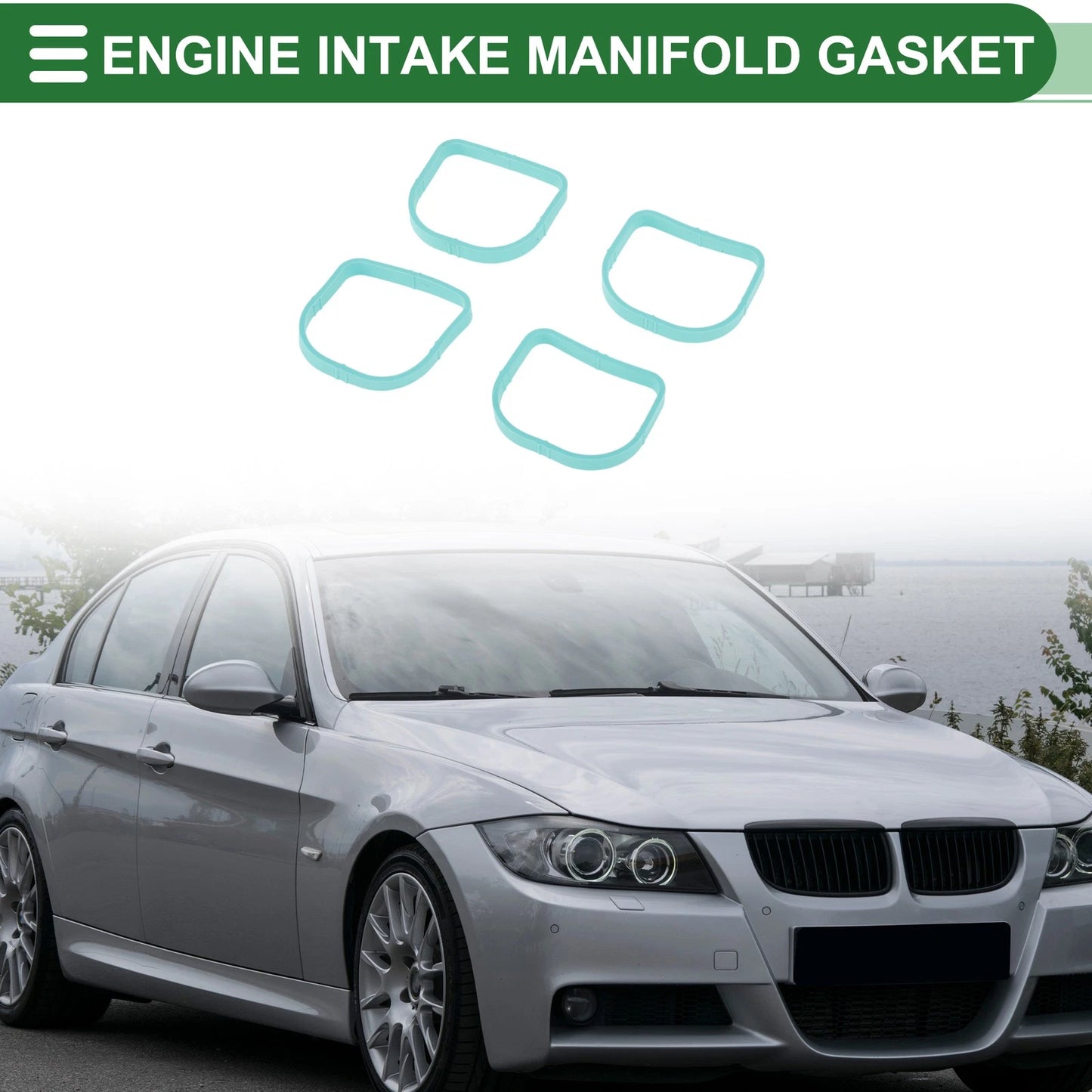 Engine Intake Manifold Gasket for BMW E90 (2004–2008) No. 11617528584