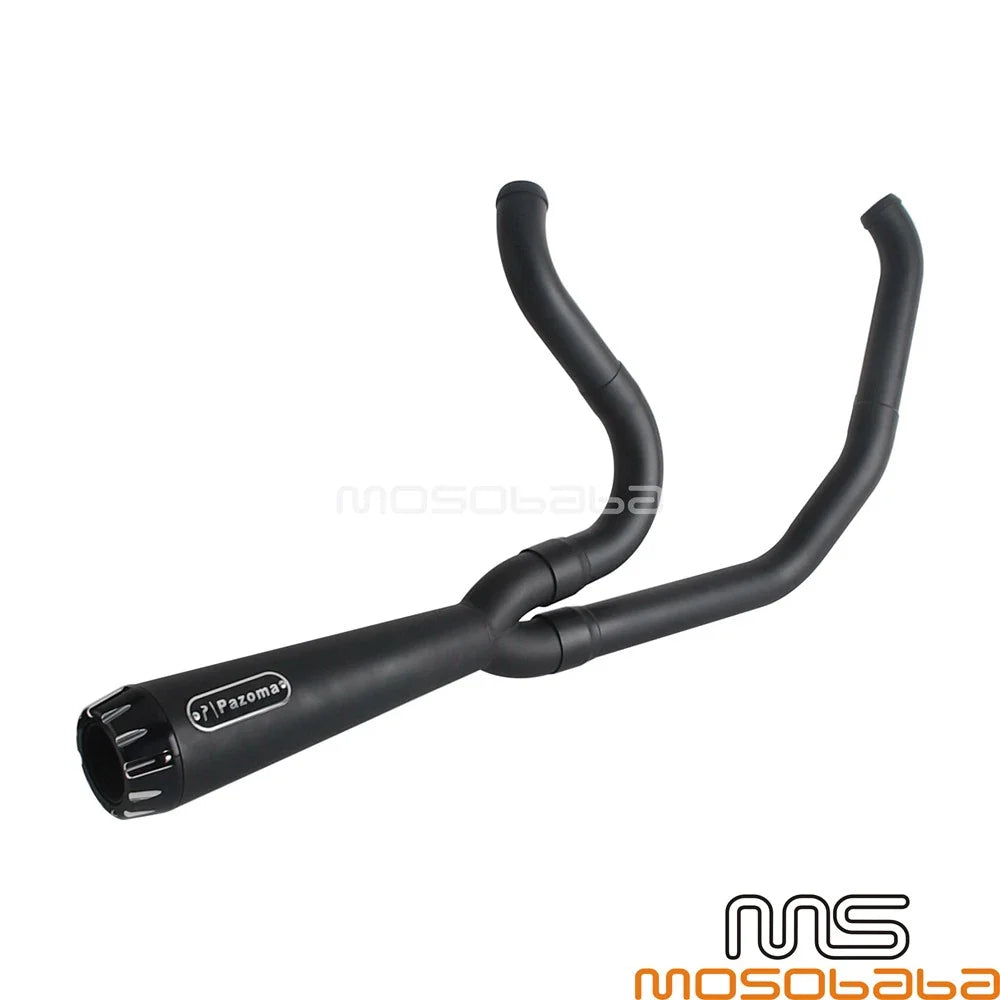 Muffler w/ End Cap for Harley Touring FLHR FLHX FLHXS FLHTK (2017-2023)