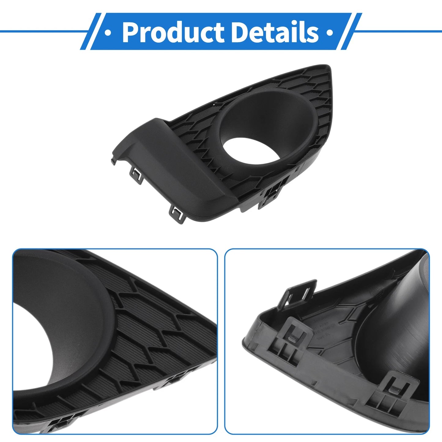 Front Right Fog Light Grill No. 71103T5RA10 for Honda Fit (2015–2017)