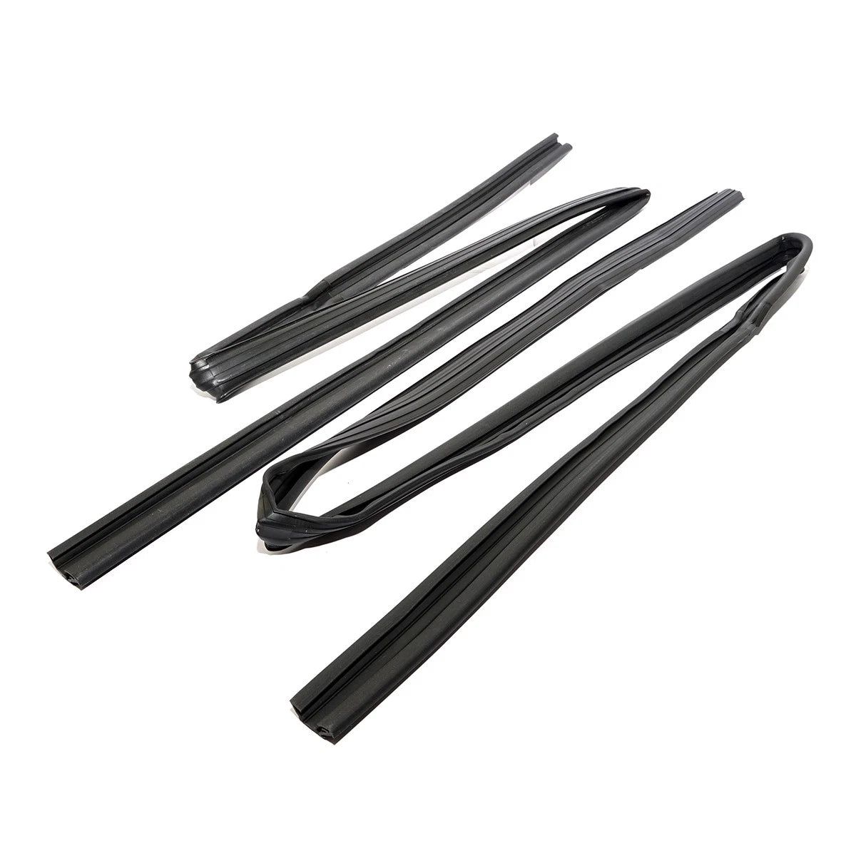 Set of 2 Rear Door Glass Run Channel Seals for Honda CR-V (2007–2011)