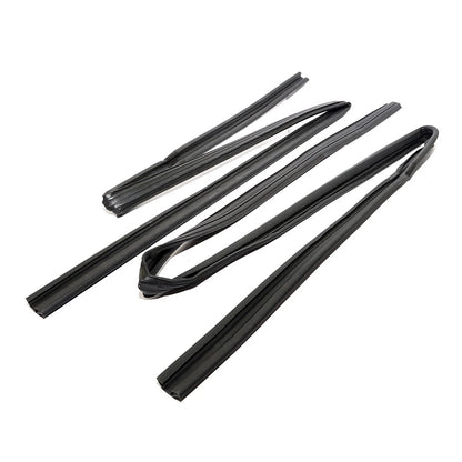 Set of 2 Rear Door Glass Run Channel Seals for Honda CR-V (2007–2011)