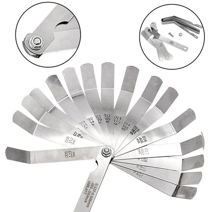 Valve Adjustment Stainless Steel Motorcycle Feeler Gauge for All Makes