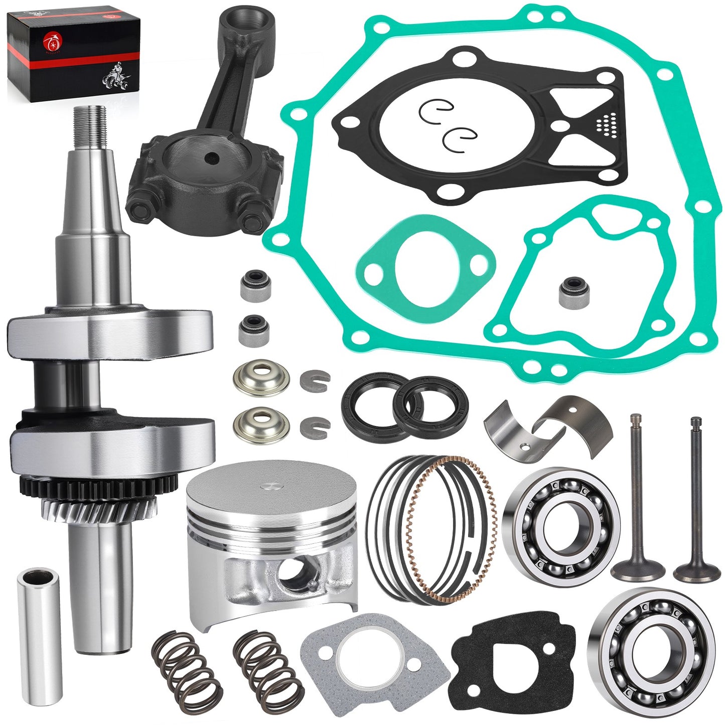 Connecting Rod & Piston Valve for Yamaha Golf Cart G14A (1995–1996)