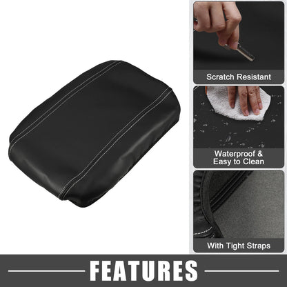 Center Console Armrest Cover for Toyota Venza (2021–2023) Black Gray