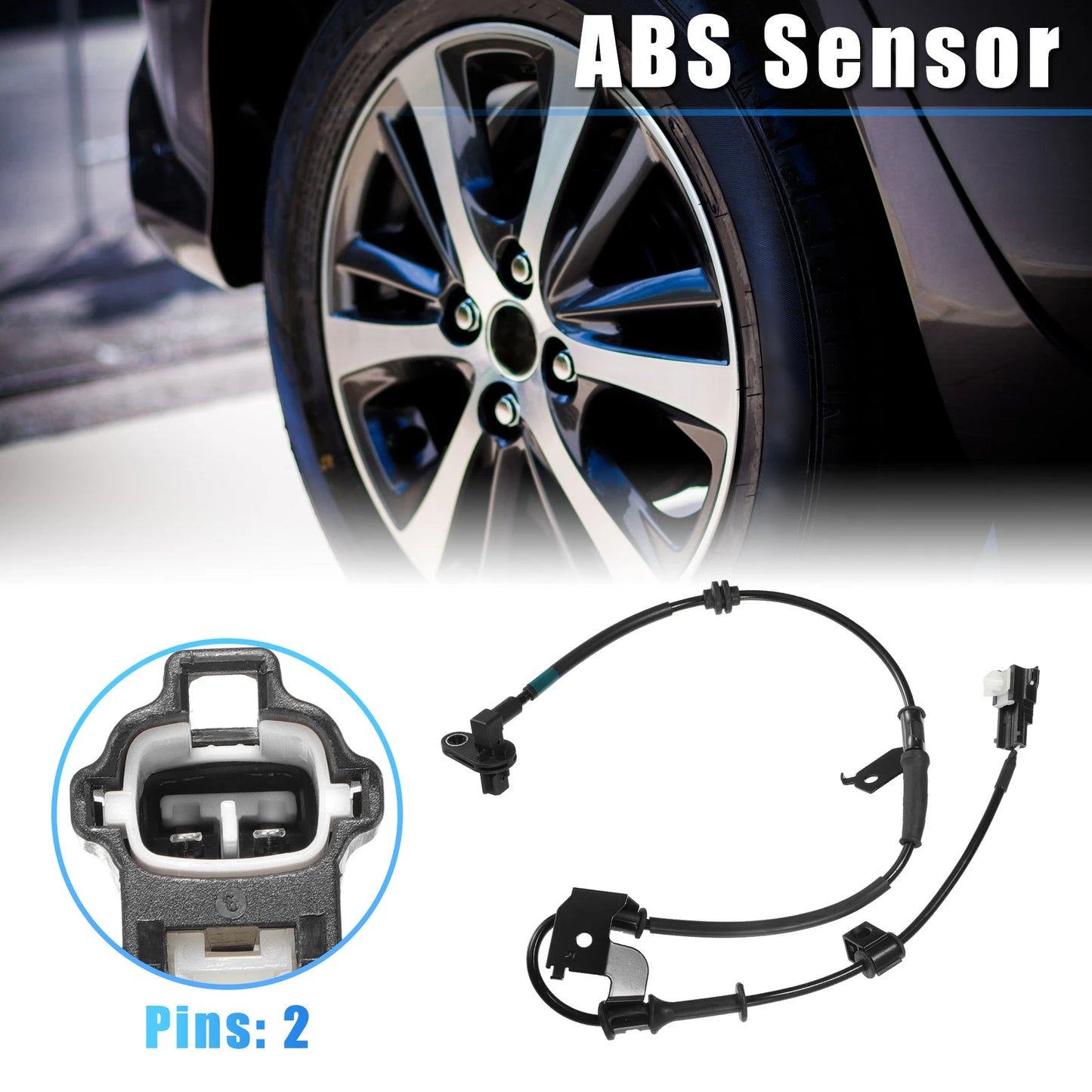 Front Right ABS Wheel Speed Sensor for Kia Picanto (2011–2023) No. 956711Y350