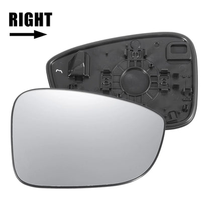 Right Side White Mirror Glass w/ Back Non-heated for Honda Accord (2018-2022)