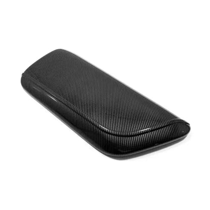 Carbon fiber armrest storage box cover trim for Toyota Camry (2018–2024)