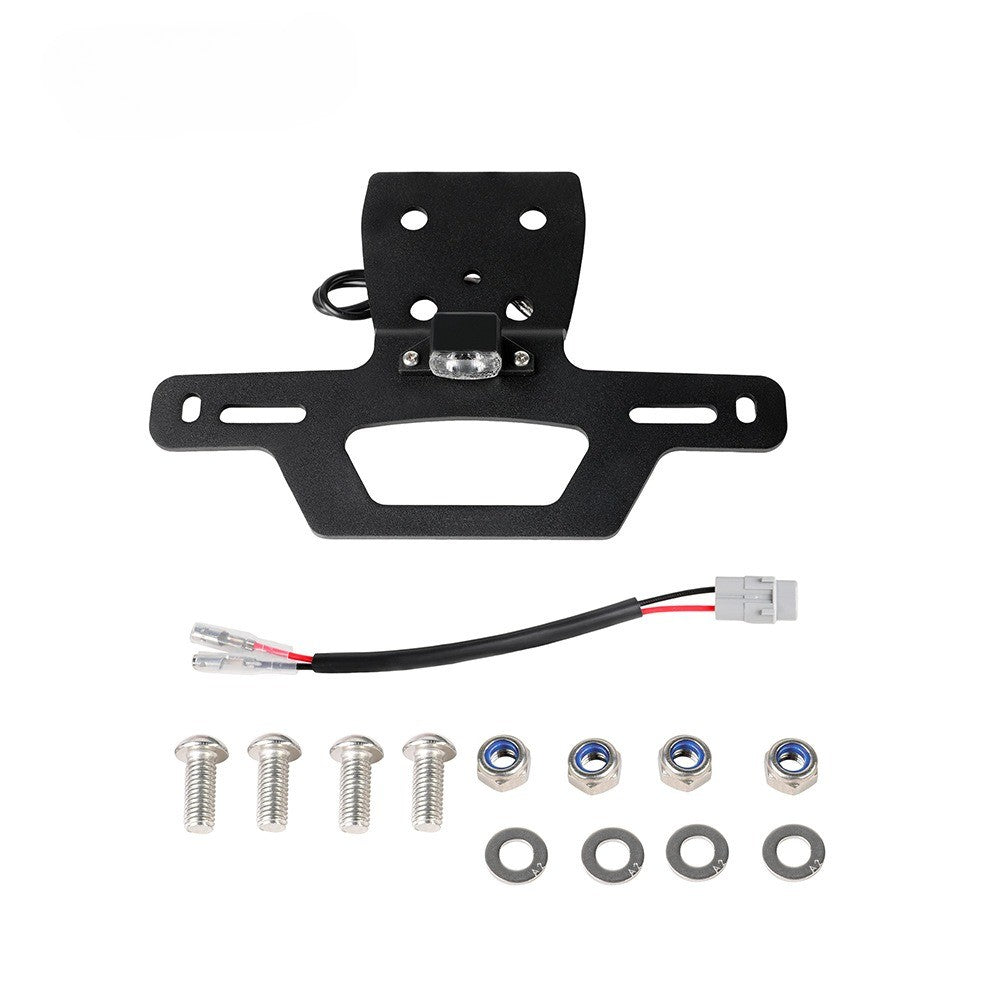 Hidden Rear Fender License Plate Holder for Kawasaki Ninja ZX4R ZX-4RR ZX25R