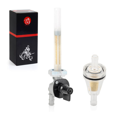 Fuel Petcock Valve & Filter for Honda Shadow Spirit 1100 (1996–2007)