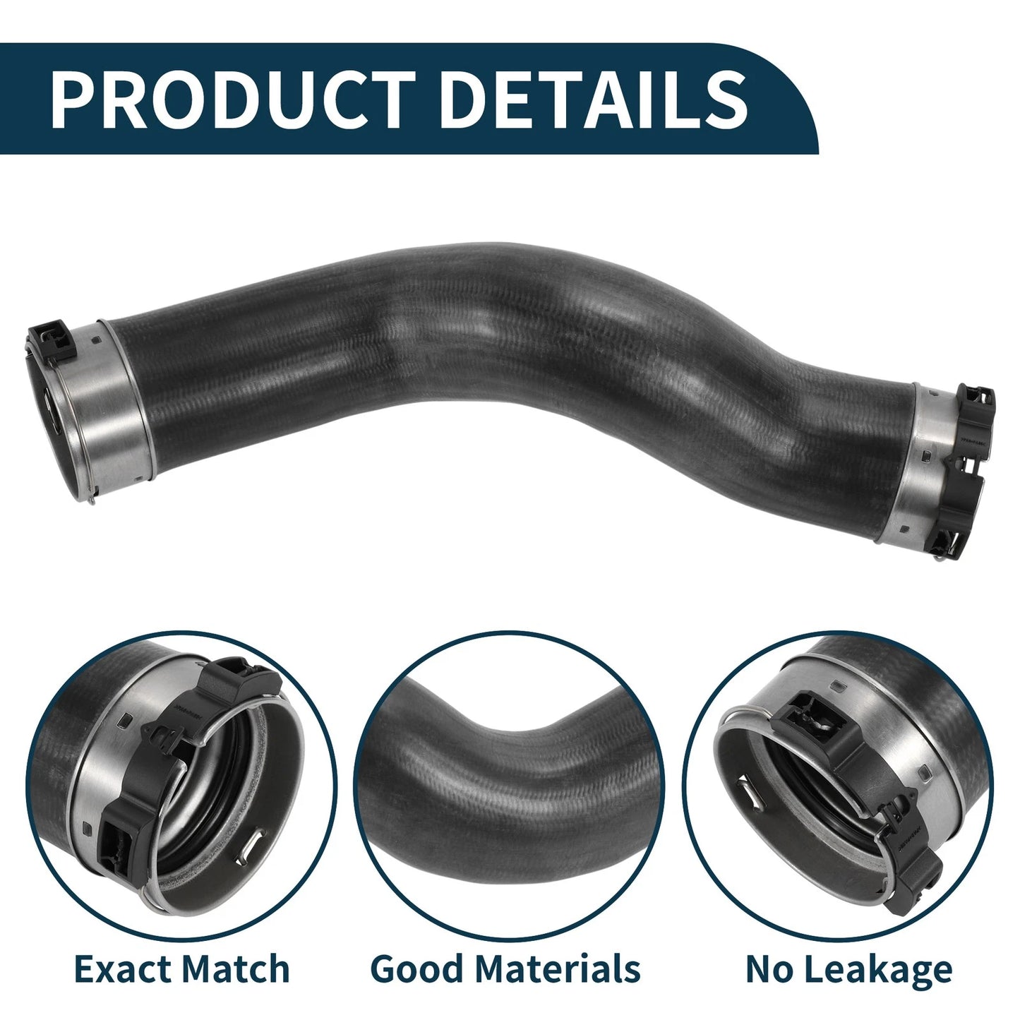 Radiator Hose for BMW 1 Series F20 F21 (2015–2019) No. 11618513848 Rubber