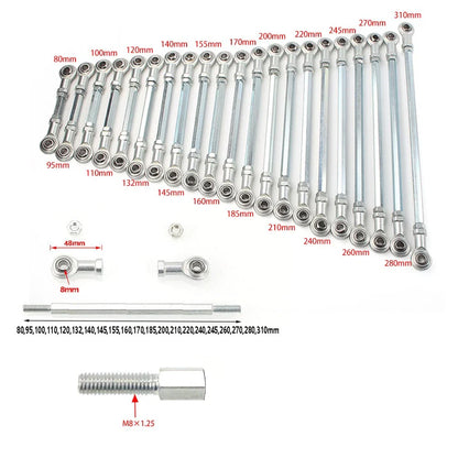100mm Ball Joiner Bolt Tie Rod for 50/70cc ATV Go Kart Buggy Quad