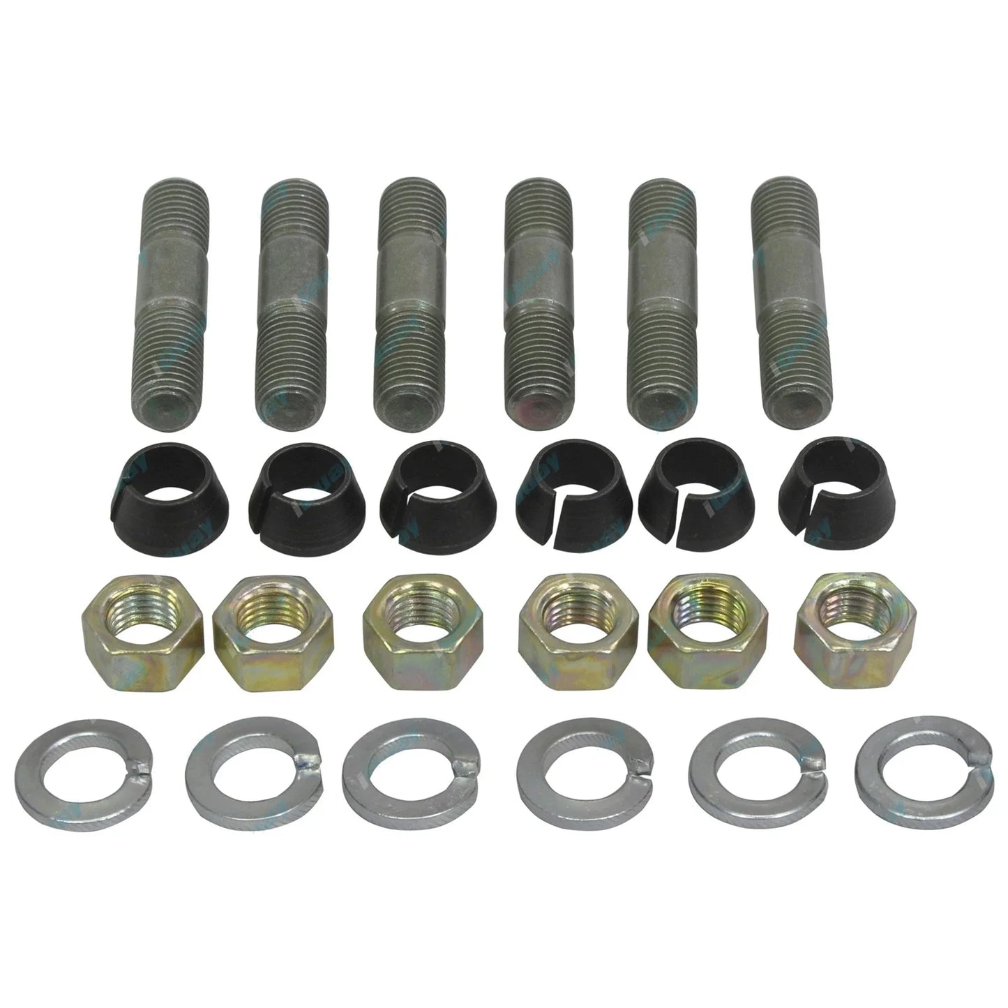 Front or Rear Axle Hub Stud Bolt Nut Kit for Toyota 100 Series V8 UZJ100 HDJ100