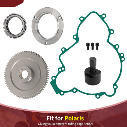 One Way Starter Clutch Idler Gear Kit for Polaris Ranger Crew XP 1000 (2017–2018)