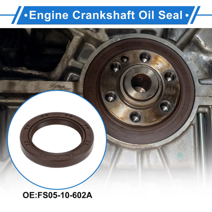 1 Pc Front Crankshaft Oil Seal for Mazda MX-6, Protege (No.FS05-10-602A)